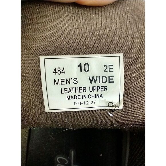 Orthofeet Highline 487 Mens 10 2E Wide Brown Boot Lace-Up Leather Comfort - Picture 8 of 16